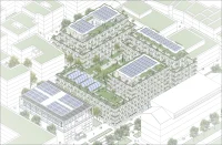 Jardins Secrets Project: A Duo of Bioclimatic Shells at Montpellier’s Cité Créative