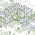 Jardins Secrets Project: A Duo of Bioclimatic Shells at Montpellier’s Cité Créative