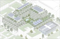 Jardins Secrets Project: A Duo of Bioclimatic Shells at Montpellier’s Cité Créative
