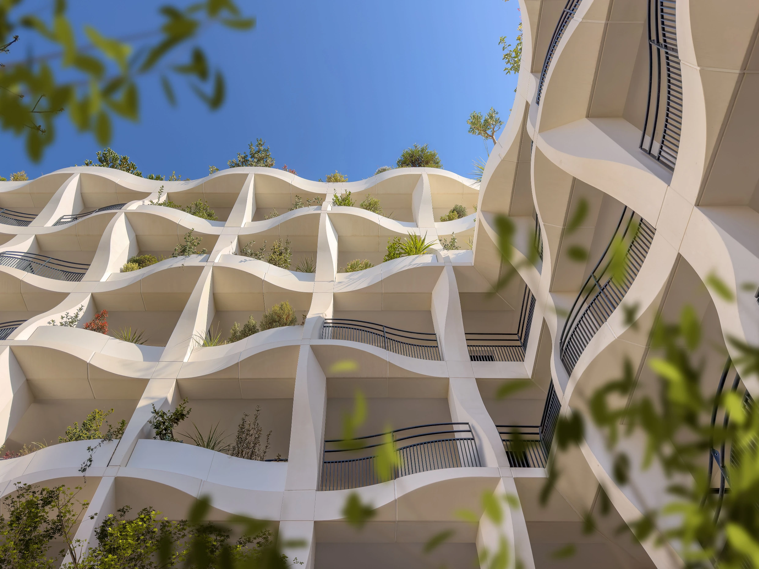 Jardins Secrets Project: A Duo of Bioclimatic Shells at Montpellier’s Cité Créative