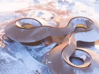 Low-Rise Sculptural Architecture Blends Landscape, Vernacular Form, and Climate-Driven Design