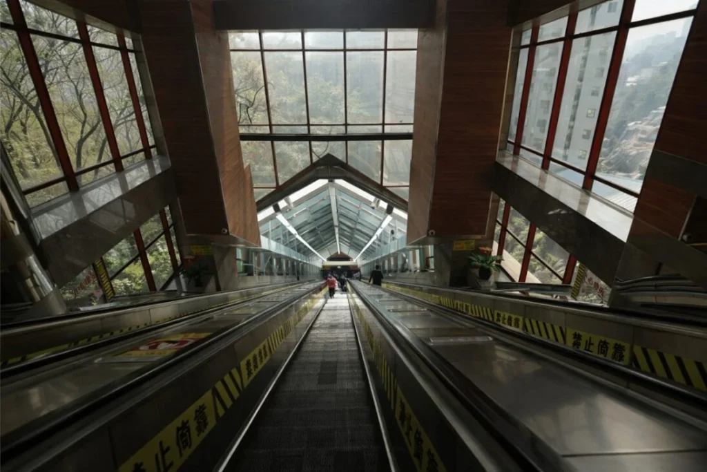World’s Longest Outdoor Escalator, Wushan Goddess Escalator