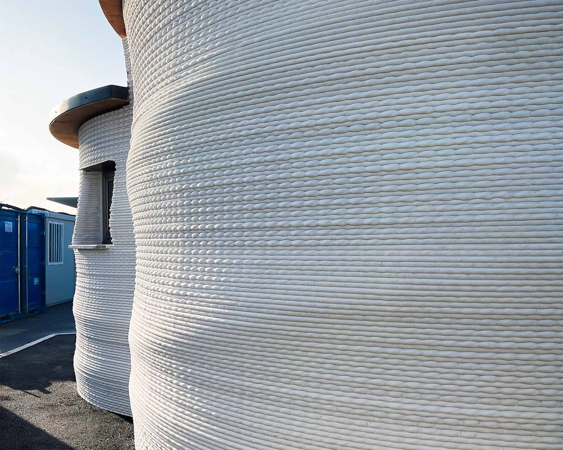 WASP Brings Lime-Based 3D Printed Architecture to Bergamo Airport 6 Inside Bergamo Airport, WASP Tests Lime-Based 3D-Printed Architecture