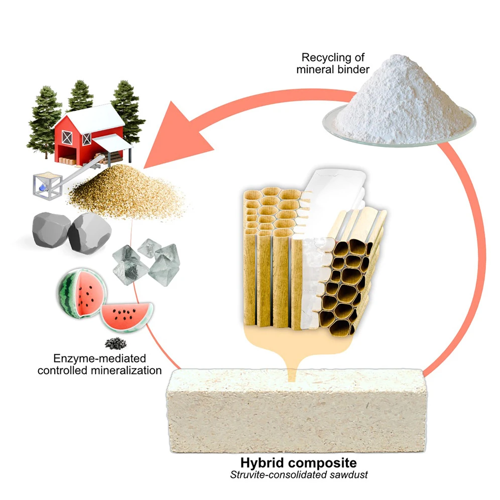 ETH Zurich Develops Fire-Resistant Material from Sawdust