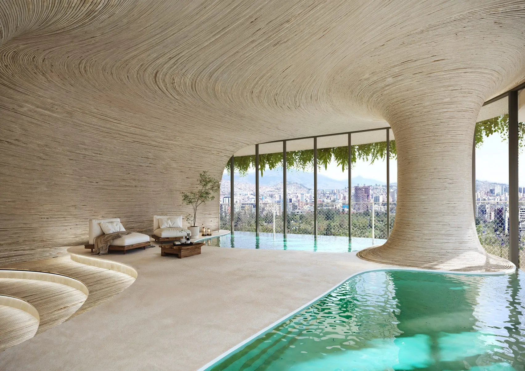 Kengo Kuma Merges Nature, Ceramics, and Compact Urban Living in Quito’s Skyscraper