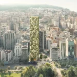 Kengo Kuma Merges Nature, Ceramics, and Compact Urban Living in Quito’s Skyscraper