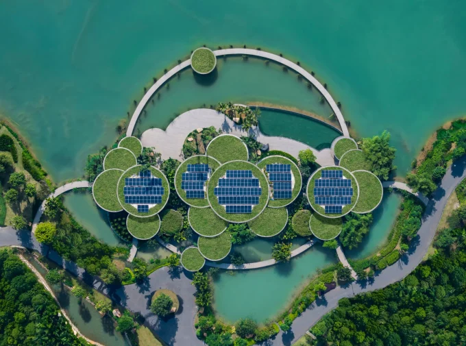 The Lotus Clubhouse in Vietnam is Designed as a Living Organism Shaped by Water and Forests