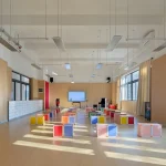 Dynamic and Interconnected Learning Spaces Define Shenzhen Longhua Foreign Languages School by Z&Z STUDIO