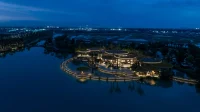 The Lotus Clubhouse in Vietnam is Designed as a Living Organism Shaped by Water and Forests