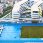 Dynamic and Interconnected Learning Spaces Define Shenzhen Longhua Foreign Languages School by Z&Z STUDIO