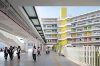 Dynamic and Interconnected Learning Spaces Define Shenzhen Longhua Foreign Languages School by Z&Z STUDIO