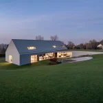 Yaw House by KWK Promes: A Rotating Mountain Home Embedded Into the Beskid Landscape
