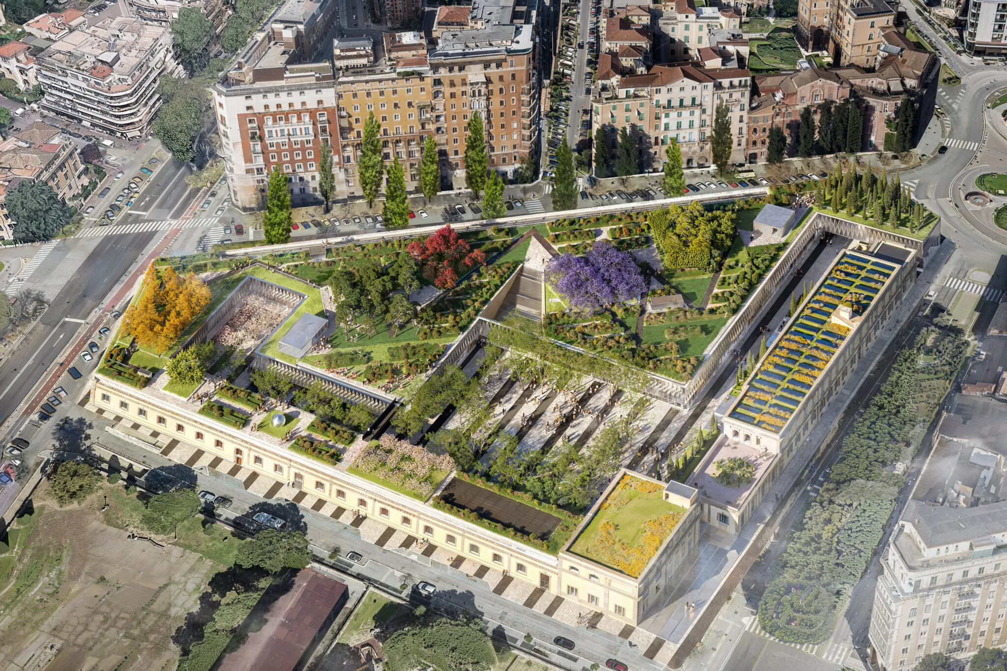 Stefano Boeri Architetti Revives Rome’s Depositi delle Vittorie with Green Architecture