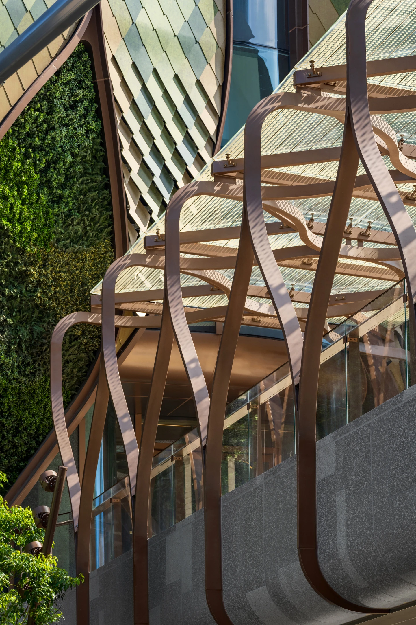 In Ningbo, THE PARK by K11 Drapes the City in Metallic Shingles 13 THE PARK by K11