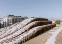 BIG and Bat Architecture’s Gastronomy Open Ecosystem is a Sculptural Stacked Cuboid Form