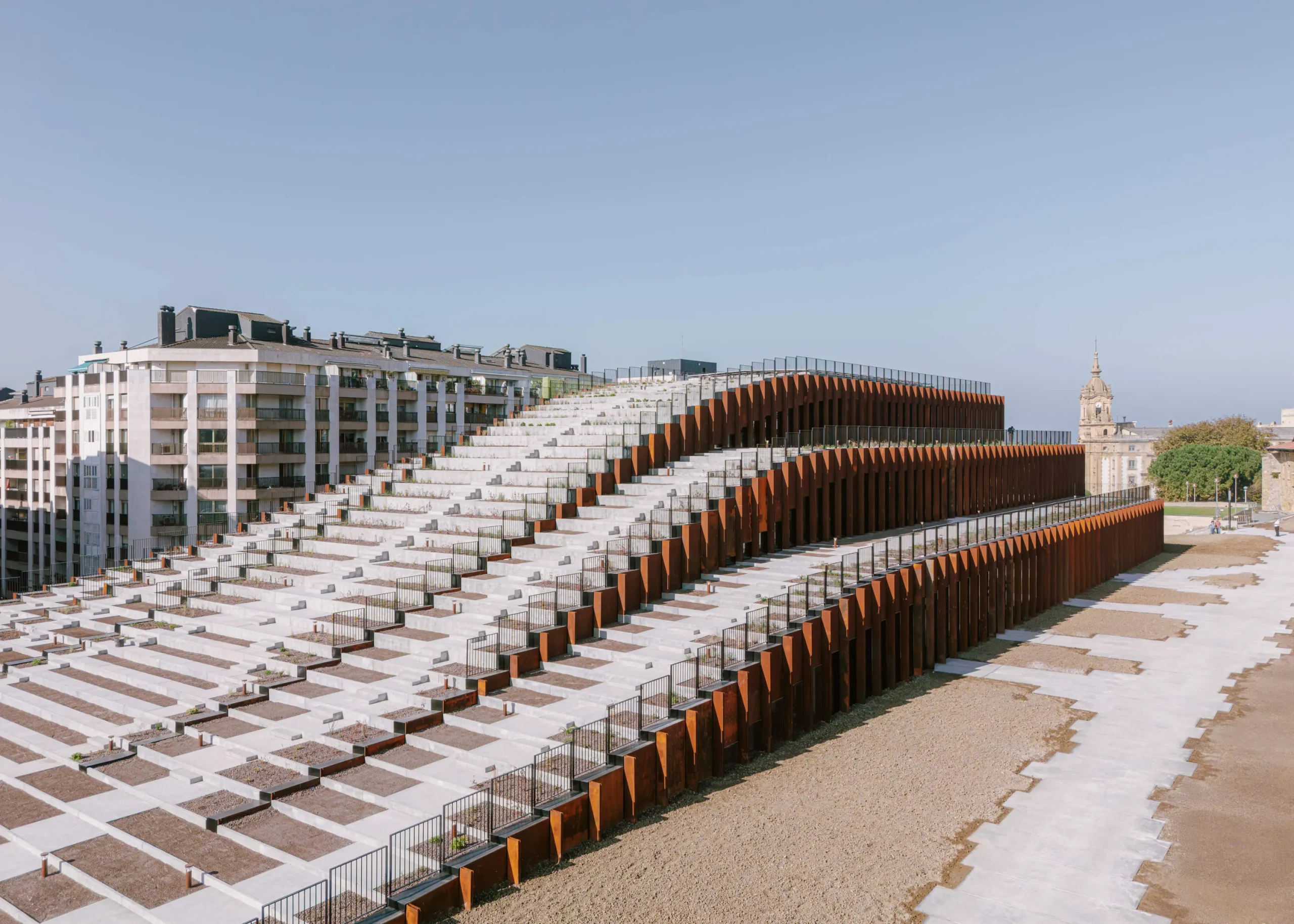 BIG and Bat Architecture’s Gastronomy Open Ecosystem is a Sculptural Stacked Cuboid Form 8 BIG and Bat Architecture’s Gastronomy Open Ecosystem is a Sculptural Stacked Cuboid Form