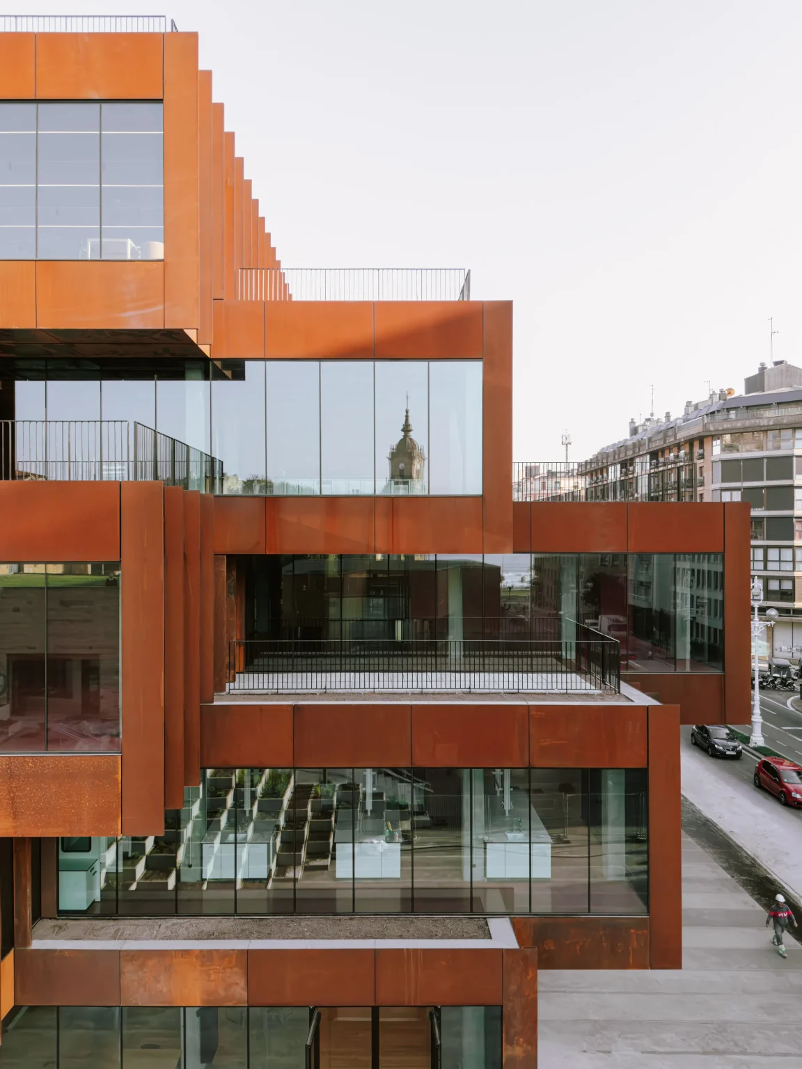 BIG and Bat Architecture’s Gastronomy Open Ecosystem is a Sculptural Stacked Cuboid Form