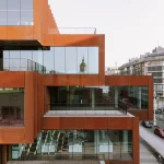 BIG and Bat Architecture’s Gastronomy Open Ecosystem is a Sculptural Stacked Cuboid Form