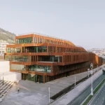 BIG and Bat Architecture’s Gastronomy Open Ecosystem is a Sculptural Stacked Cuboid Form