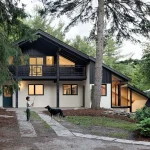 UUfie’s Belfountain House Transforms a Chalet into a Forest Retreat in Ontario