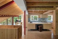 UUfie’s Belfountain House Transforms a Chalet into a Forest Retreat in Ontario