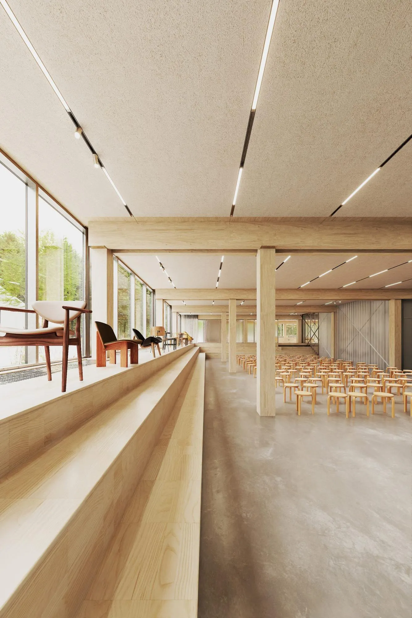 Cobe Transforms IKEA’s Älmhult Warehouse in Sweden into a Living Furniture Museum 8 Cobe Transforms IKEA’s Älmhult Warehouse in Sweden into a Living Furniture Museum