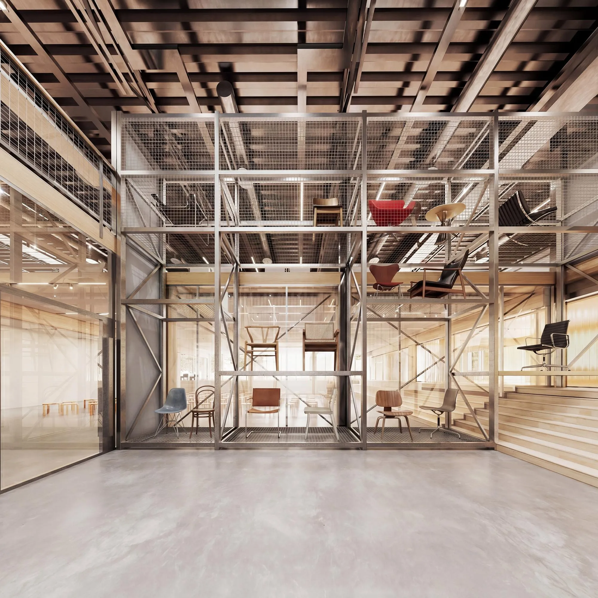Cobe Transforms IKEA’s Älmhult Warehouse in Sweden into a Living Furniture Museum 7 Cobe Transforms IKEA’s Älmhult Warehouse in Sweden into a Living Furniture Museum