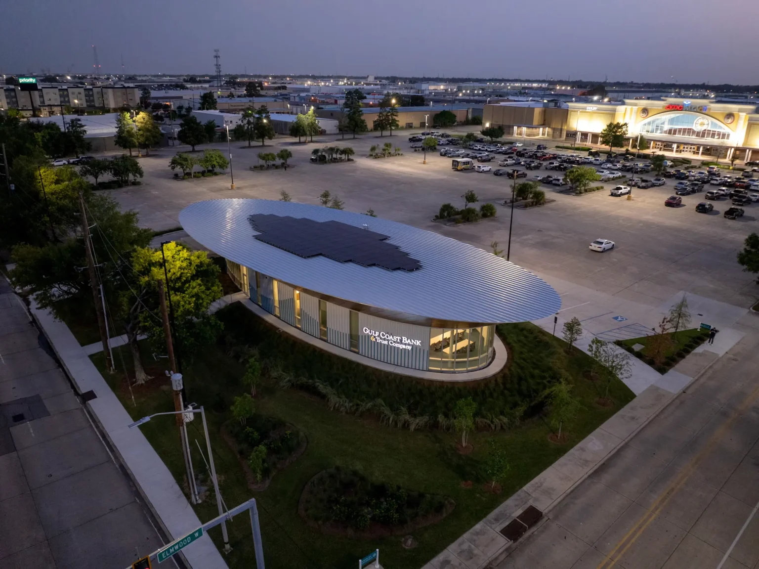 EskewDumezRipple Designs Gulf Coast Bank Elmwood as a Net-Positive Banking Prototype