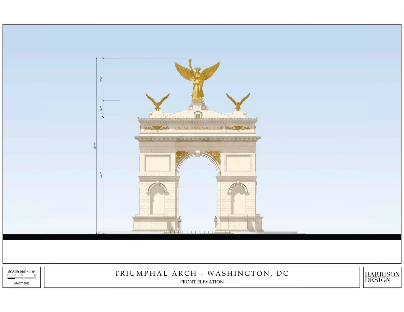 “Arc de Trump” Design Advances After Federal Approval in Washington DC 8 “Arc de Trump” Design Advances After Federal Approval in Washington DC