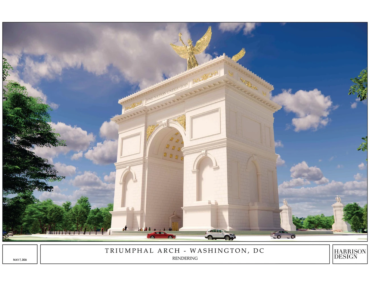 “Arc de Trump” Design Advances After Federal Approval in Washington DC 5 “Arc de Trump” Design Advances After Federal Approval in Washington DC