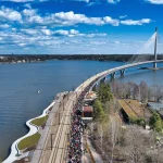 Finland’s Longest Bridge Opens in Helsinki for Pedestrians and Cyclists