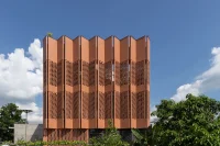 CUBE by H&P Architects Is a Climate-Responsive Brick Home Inspired by Vietnamese Tradition