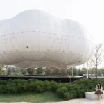 PILLS Designs Floating Cloud Installation for Dongguan MIXC VILLAGE