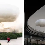 PILLS Designs Floating Cloud Installation for Dongguan MIXC VILLAGE