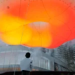 PILLS Designs Floating Cloud Installation for Dongguan MIXC VILLAGE