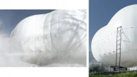 PILLS Designs Floating Cloud Installation for Dongguan MIXC VILLAGE
