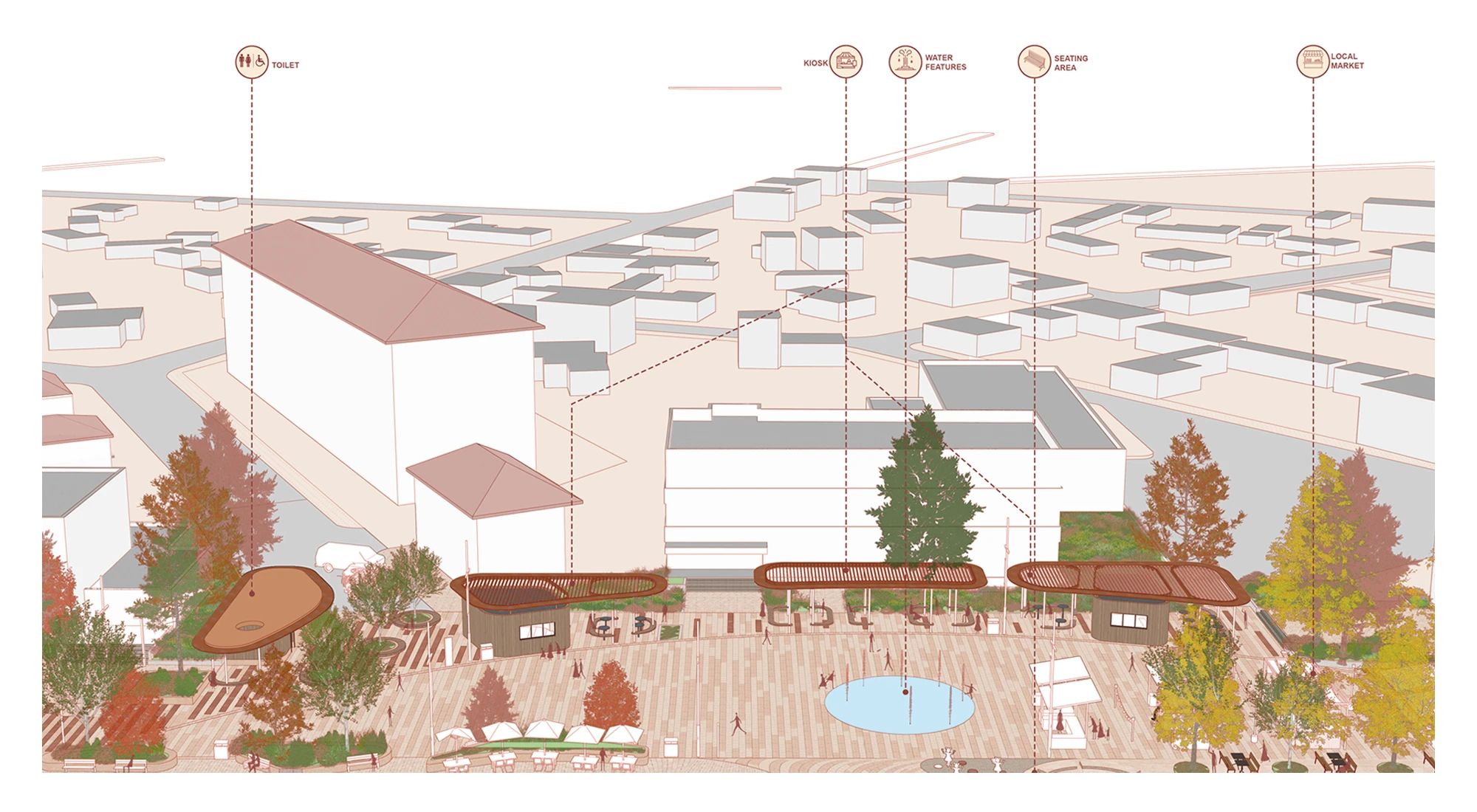 Elin Pelin Town Centre Renewal by Squareone Atelier Reimagines the Civic Centre as a Landscape of Public Life 9 Elin Pelin Town Centre Renewal by Squareone Atelier Reimagines the Civic Centre as a Landscape of Public Life