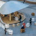 Shell Book Pavilion by LUO studio