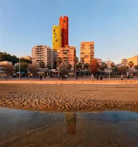 Sky-K by SelgasCano Brings Colorful Twin Towers to Albania