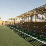 Africa’s First FSC-Certified Timber Stadium Opens in Lesotho