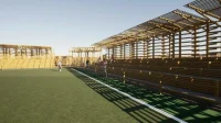 Africa’s First FSC-Certified Timber Stadium Opens in Lesotho