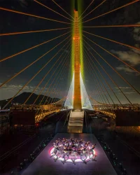 Taiwan Opens the World’s Longest Single-Mast Bridge Designed by ZHA