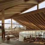 Kengo Kuma and Paul Raff Studio Design New Visitor Centre in Banff National Park, Rockies