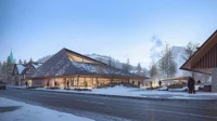 Kengo Kuma and Paul Raff Studio Design New Visitor Centre in Banff National Park, Rockies