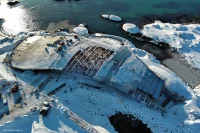 The Whale by Dorte Mandrup in Andenes, is a Coastal Landmark Emerging from the Arctic Sea