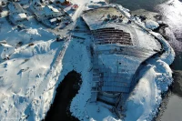 The Whale by Dorte Mandrup in Andenes, is a Coastal Landmark Emerging from the Arctic Sea