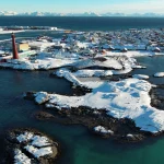 The Whale by Dorte Mandrup in Andenes, is a Coastal Landmark Emerging from the Arctic Sea