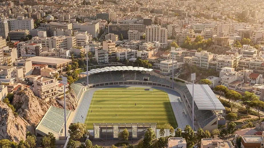 K-Studio Redesigns El Paso Stadium as Athens’ New Civic Landmark