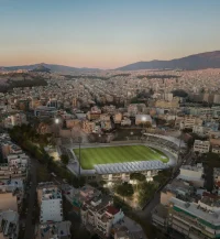 K-Studio Redesigns El Paso Stadium as Athens’ New Civic Landmark