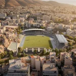 K-Studio Redesigns El Paso Stadium as Athens’ New Civic Landmark